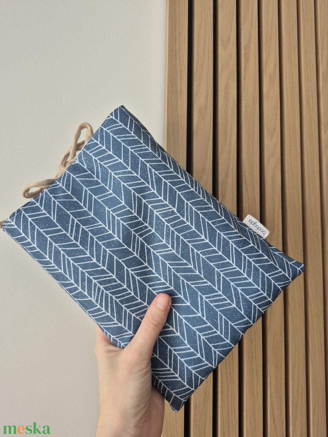 Mintás könyvtok vízlepergető anyagból - könyv & zene - könyvtok - Meska.hu