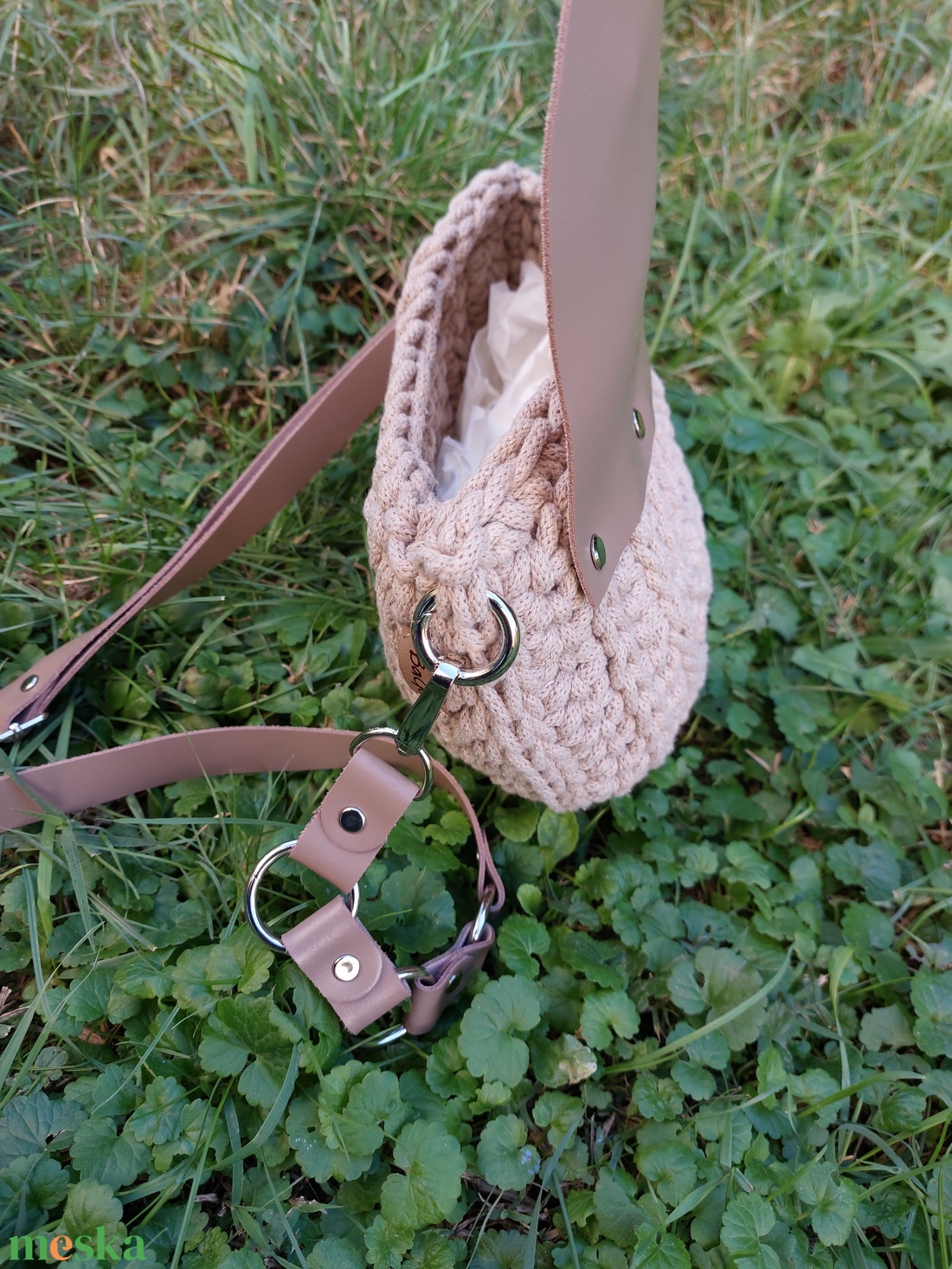 Crossbody karikákkal - esküvő - kiegészítők - táska - Meska.hu Crossbody karikákkal - esküvő - kiegészítők - táska - Meska.hu