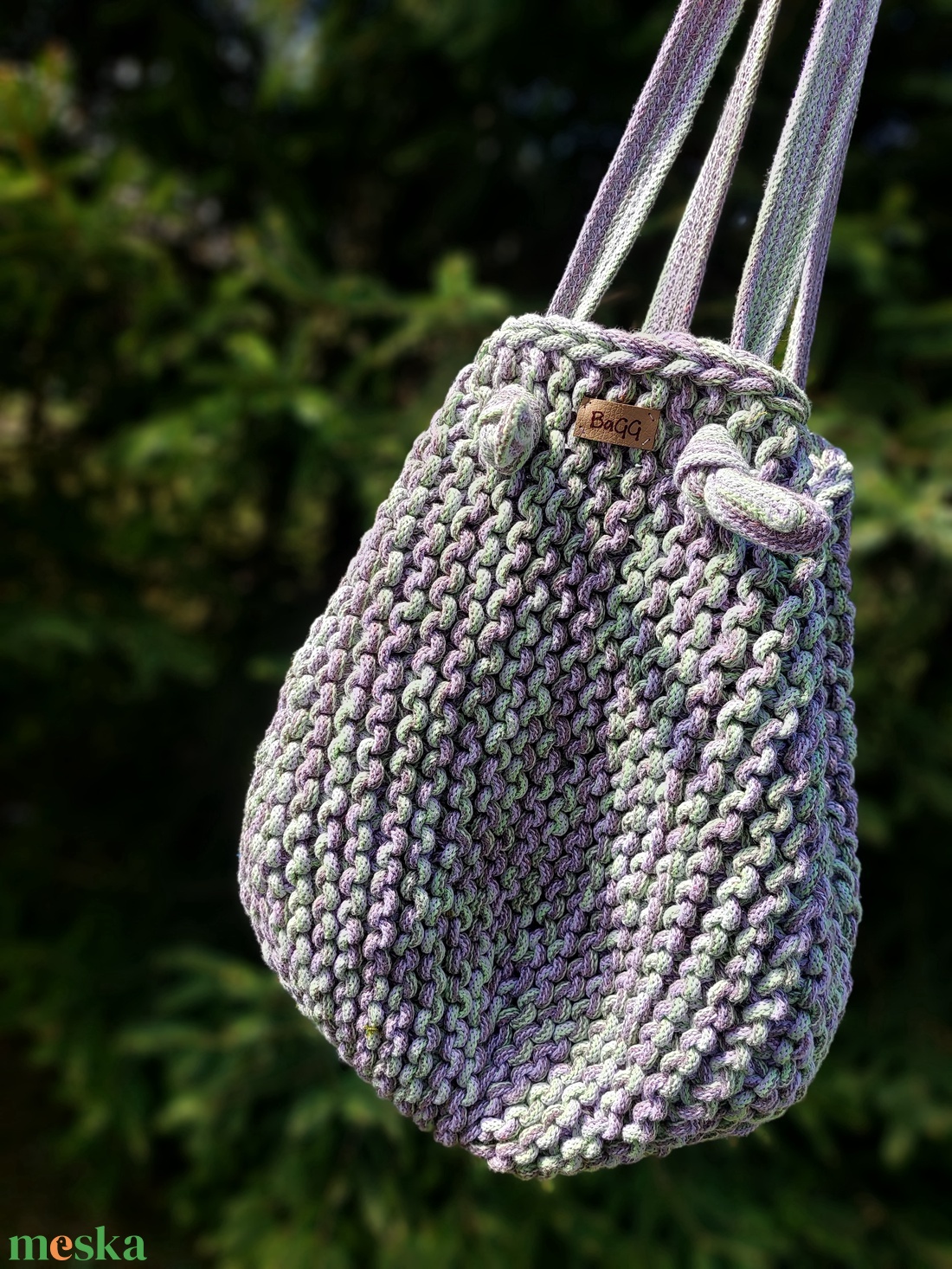 Kötött BaGG - táska & tok - kézitáska & válltáska - válltáska - Meska.hu