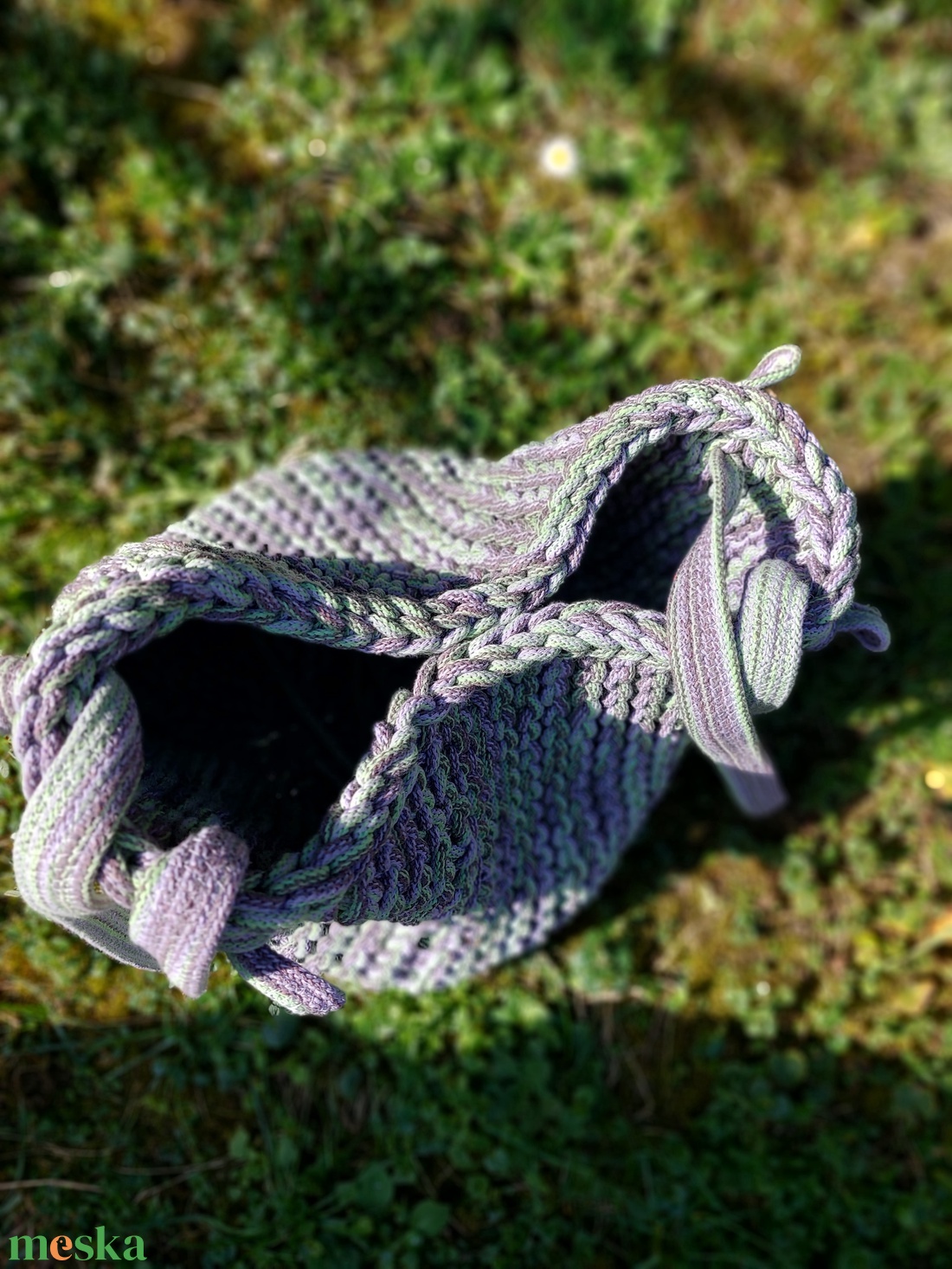 Kötött BaGG - táska & tok - kézitáska & válltáska - válltáska - Meska.hu