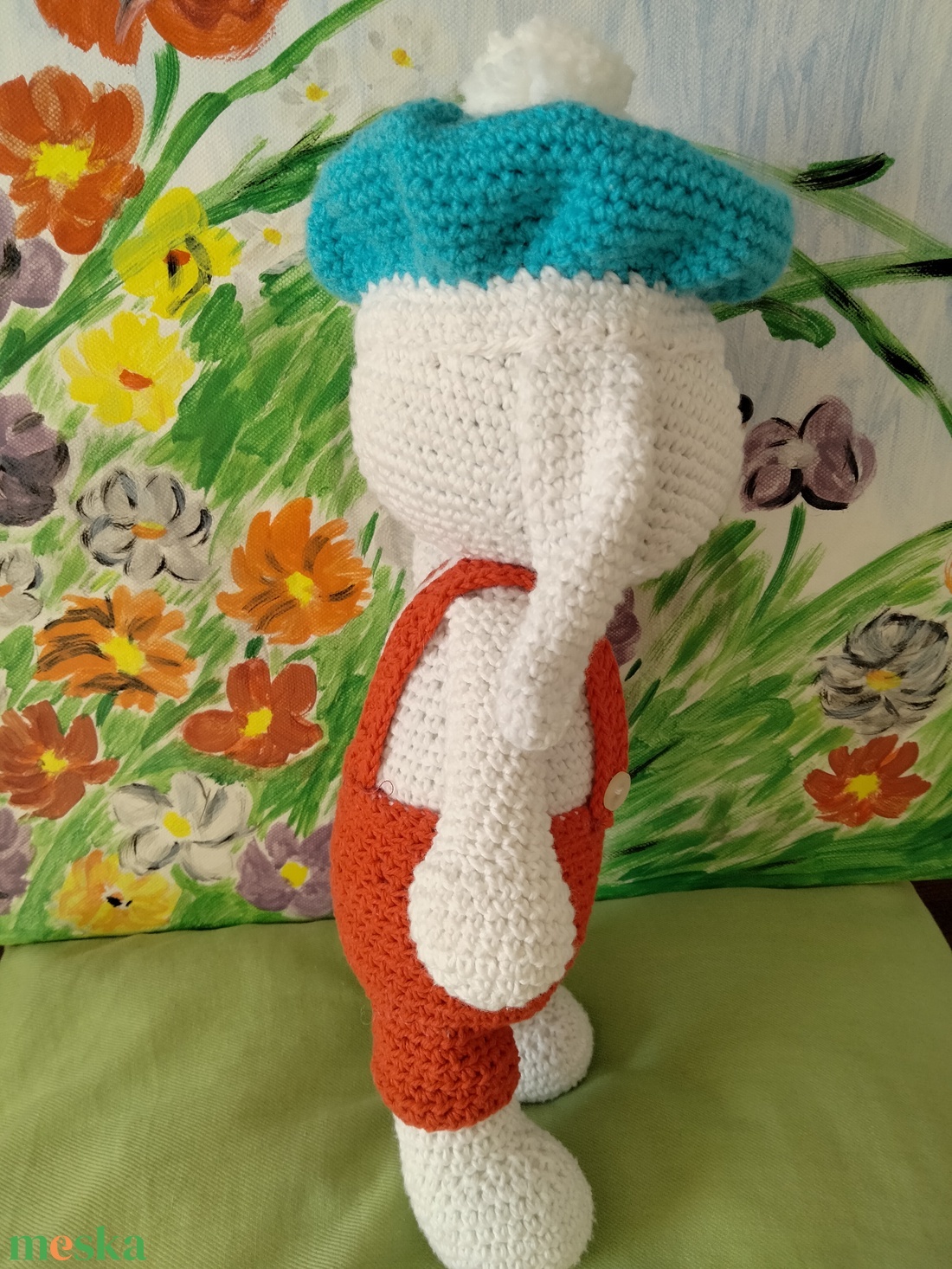 Nyuszi Pista - horgolt játék - játék & sport - plüssállat & játékfigura - nyuszi - Meska.hu