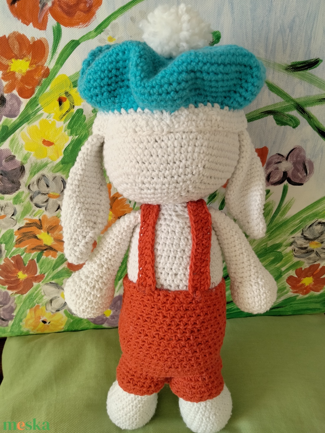 Nyuszi Pista - horgolt játék - játék & sport - plüssállat & játékfigura - nyuszi - Meska.hu