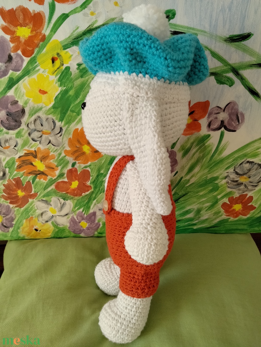 Nyuszi Pista - horgolt játék - játék & sport - plüssállat & játékfigura - nyuszi - Meska.hu