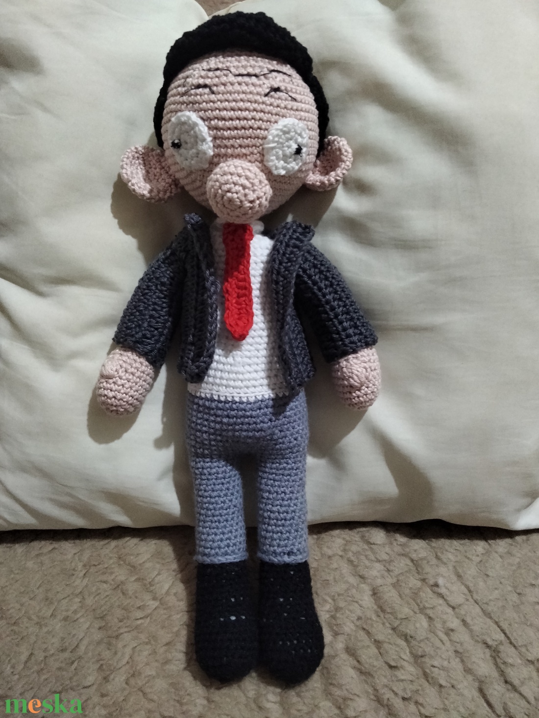 Mr. Bean horgolt játékfigura - játék & sport - plüssállat & játékfigura - ember - Meska.hu Mr. Bean horgolt játékfigura - játék & sport - plüssállat & játékfigura - ember - Meska.hu