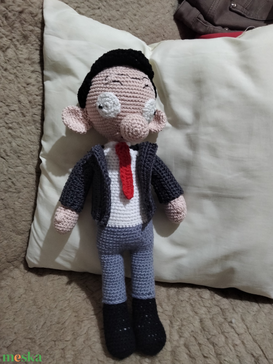 Mr. Bean horgolt játékfigura - játék & sport - plüssállat & játékfigura - ember - Meska.hu Mr. Bean horgolt játékfigura - játék & sport - plüssállat & játékfigura - ember - Meska.hu