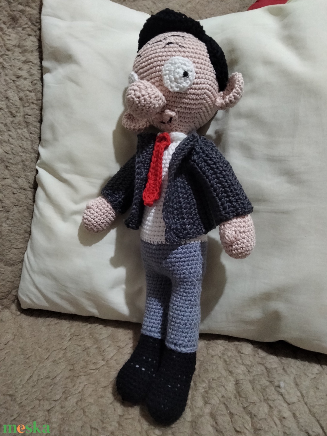 Mr. Bean horgolt játékfigura - játék & sport - plüssállat & játékfigura - ember - Meska.hu Mr. Bean horgolt játékfigura - játék & sport - plüssállat & játékfigura - ember - Meska.hu
