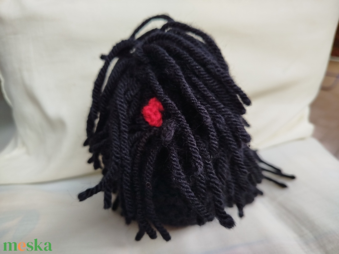 Horgolt puli kutya - játék & sport - plüssállat & játékfigura - kutya - Meska.hu