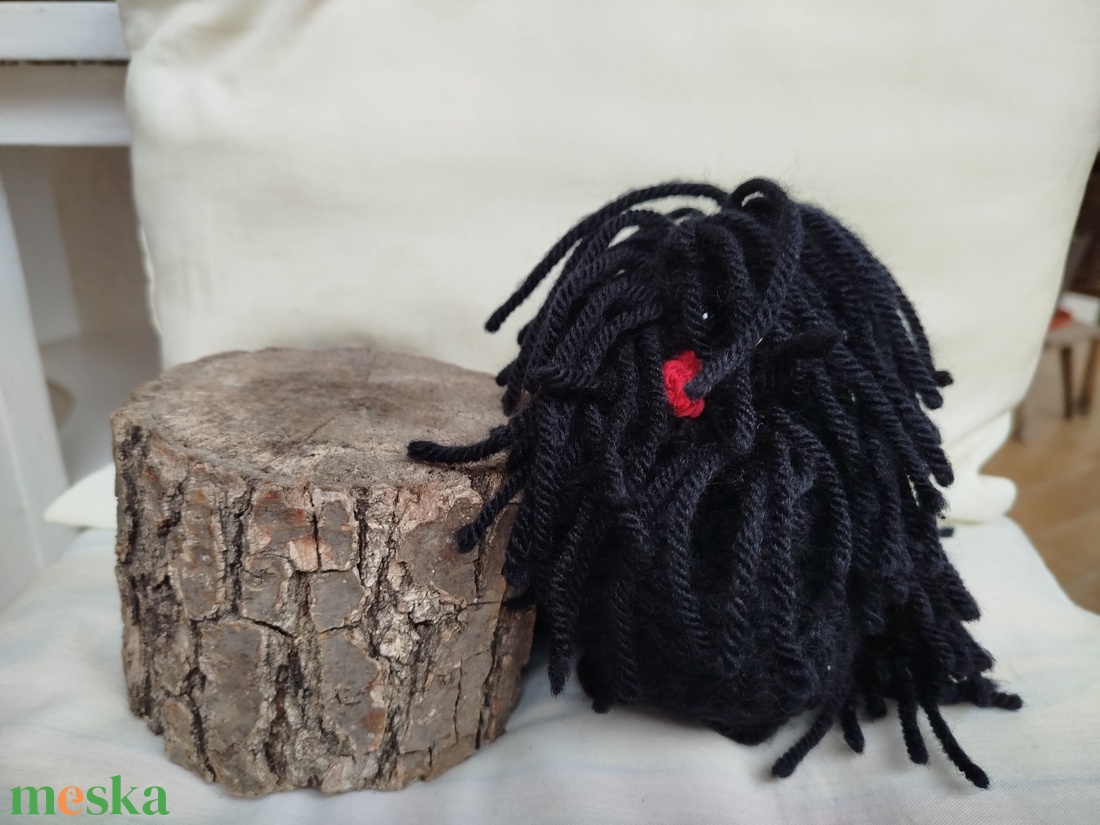 Horgolt puli kutya - játék & sport - plüssállat & játékfigura - kutya - Meska.hu