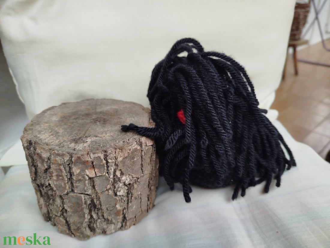 Horgolt puli kutya - játék & sport - plüssállat & játékfigura - kutya - Meska.hu