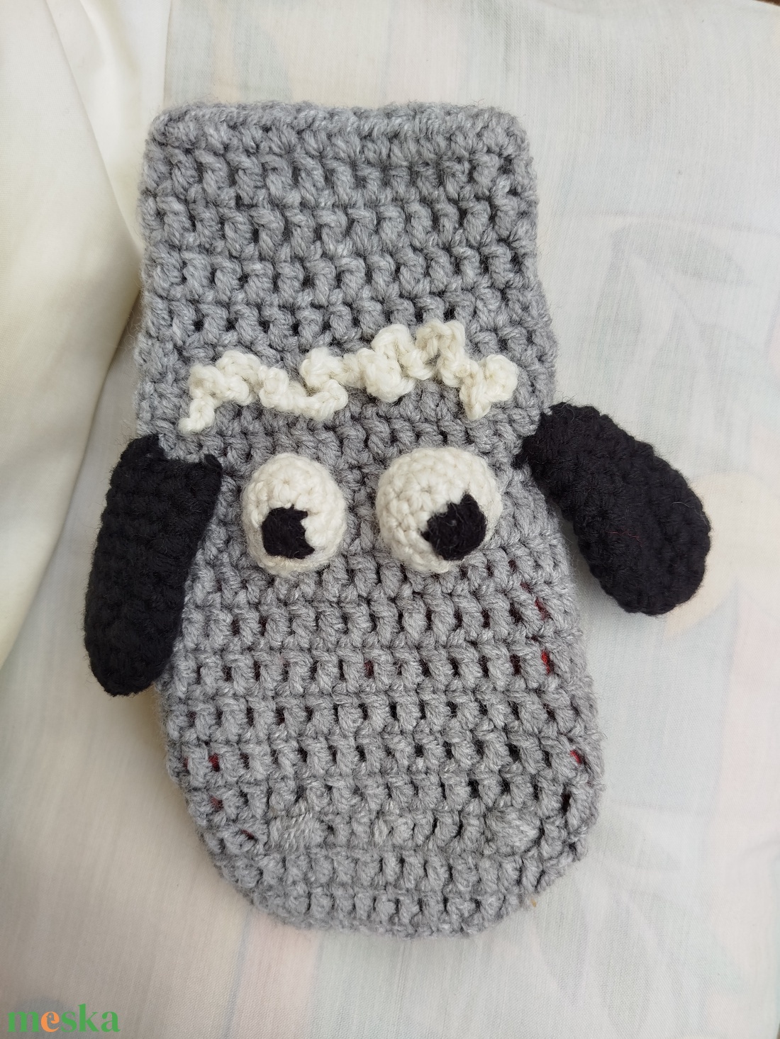 Kesztyűbáb, kézzel horgolt- barika figurás - játék & sport - bábok - kesztyűbáb - Meska.hu