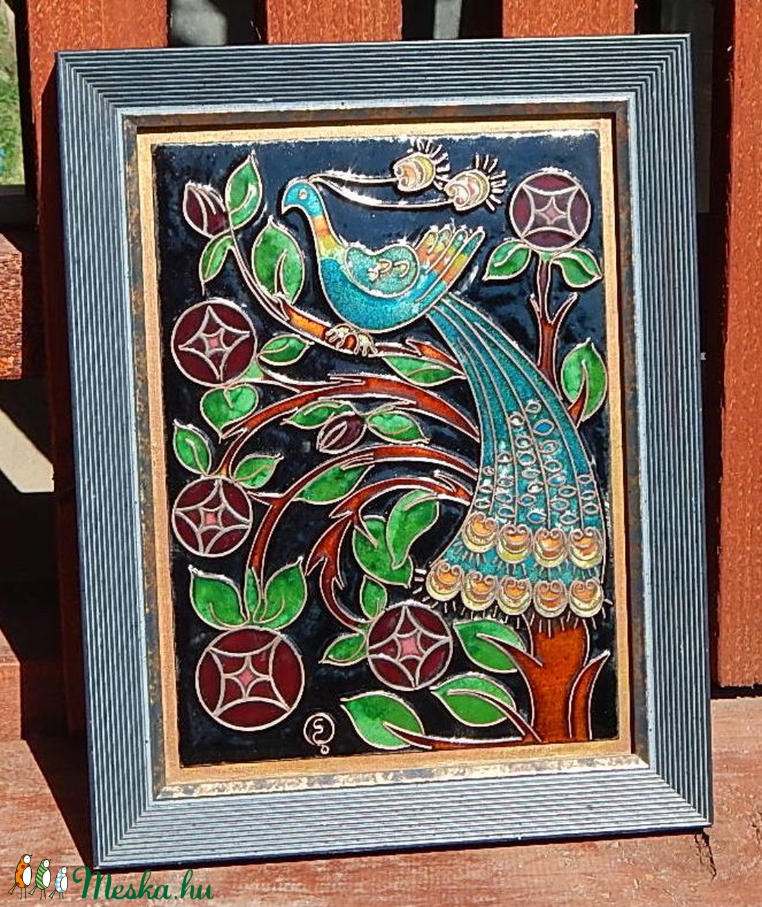  Tűzzománc , zománc kép  -  - Meska.hu