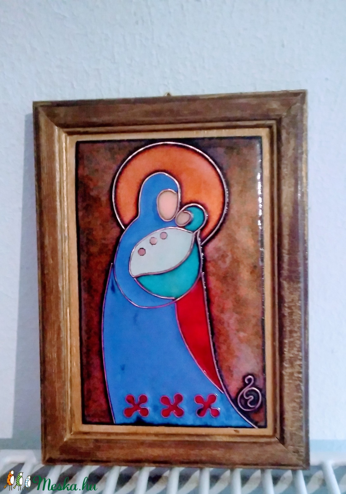 Tűzzománc kép Madonna - otthon & életmód - dekoráció - kép & falikép - Meska.hu Tűzzománc kép Madonna - otthon & életmód - dekoráció - kép & falikép - Meska.hu