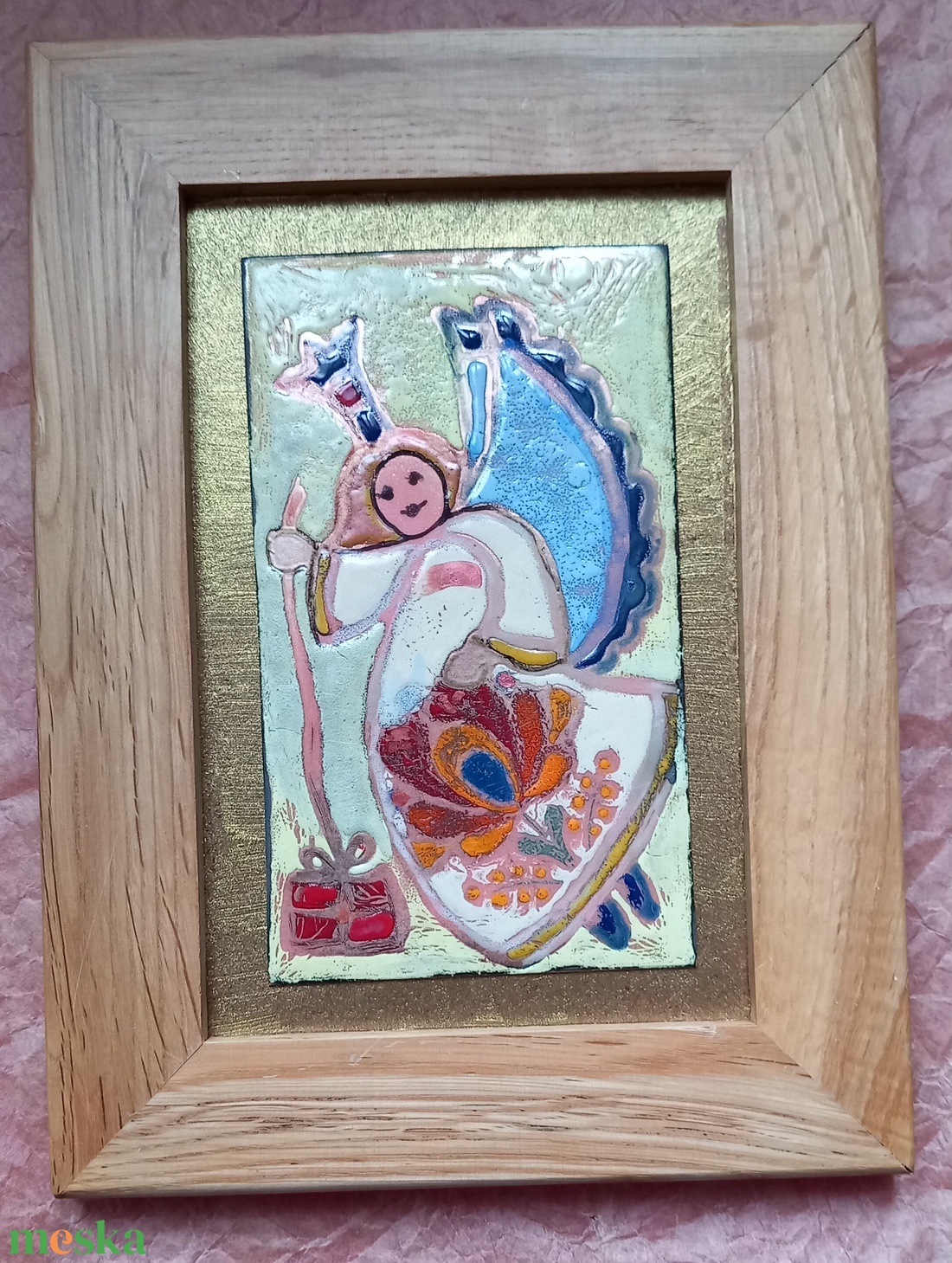 tűzzománc kép  - művészet - festmény - tűzzománc - Meska.hu