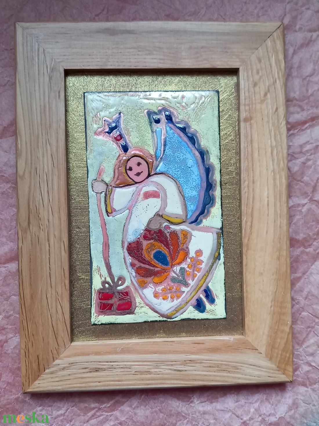 tűzzománc kép  - művészet - festmény - tűzzománc - Meska.hu