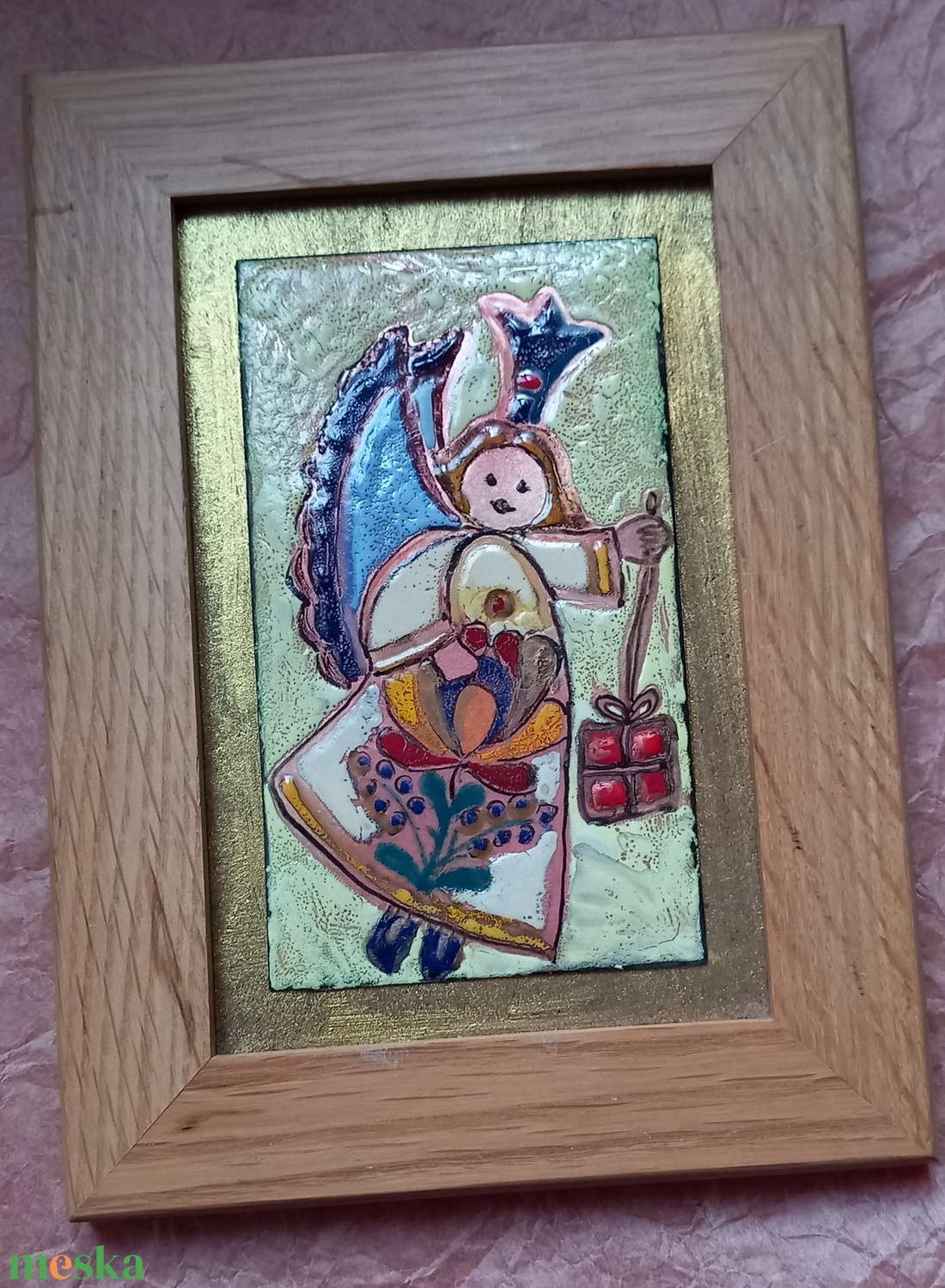 tűzzománc kép  - művészet - festmény - tűzzománc - Meska.hu