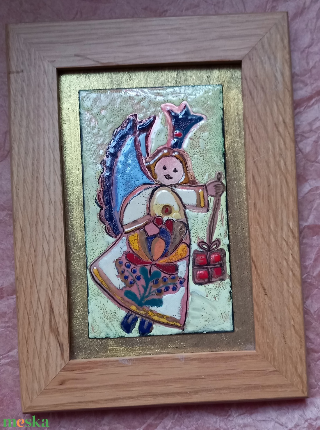 tűzzománc kép  - művészet - festmény - tűzzománc - Meska.hu