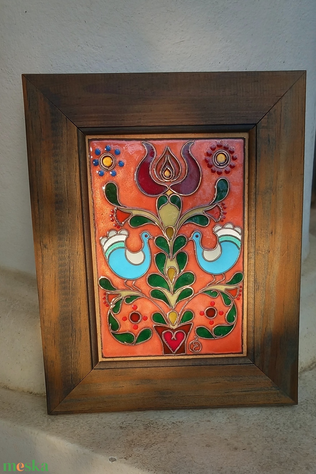 Tűzzománc kép  - otthon & életmód - dekoráció - kép & falikép - táblakép - Meska.hu