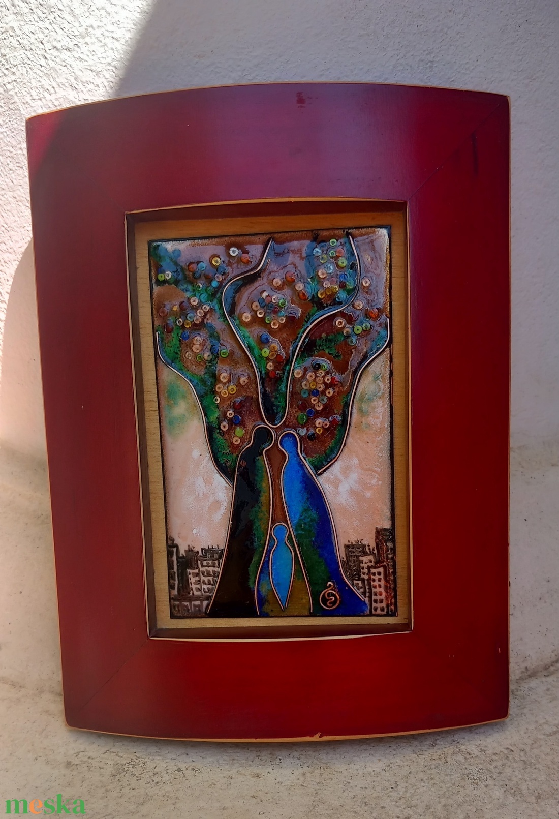 Tűzzománc kép   - otthon & életmód - dekoráció - kép & falikép - táblakép - Meska.hu