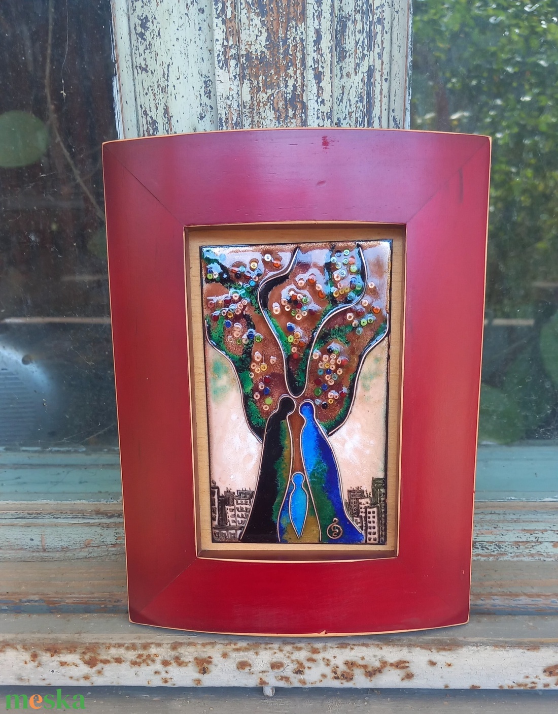 Tűzzománc kép   - otthon & életmód - dekoráció - kép & falikép - táblakép - Meska.hu