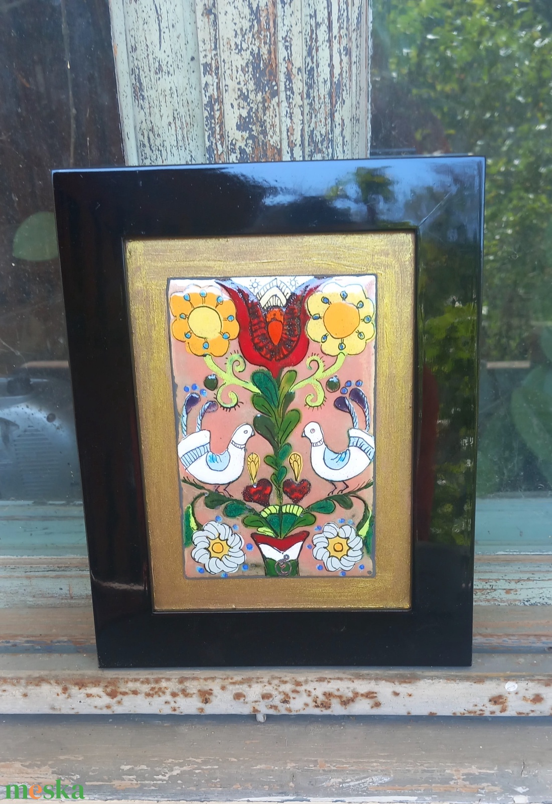 Madaras életfa - otthon & életmód - dekoráció - kép & falikép - táblakép - Meska.hu