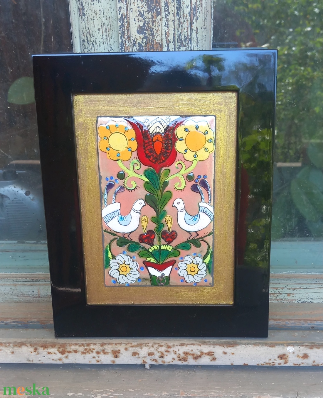 Madaras életfa - otthon & életmód - dekoráció - kép & falikép - táblakép - Meska.hu