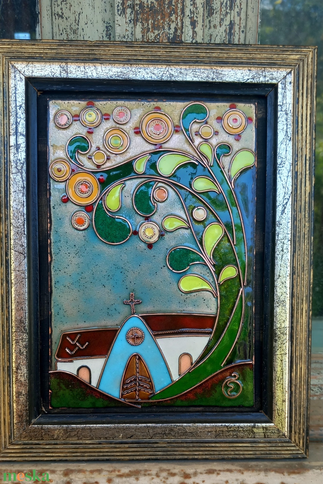 Tűzzománc kép   - otthon & életmód - dekoráció - kép & falikép - táblakép - Meska.hu