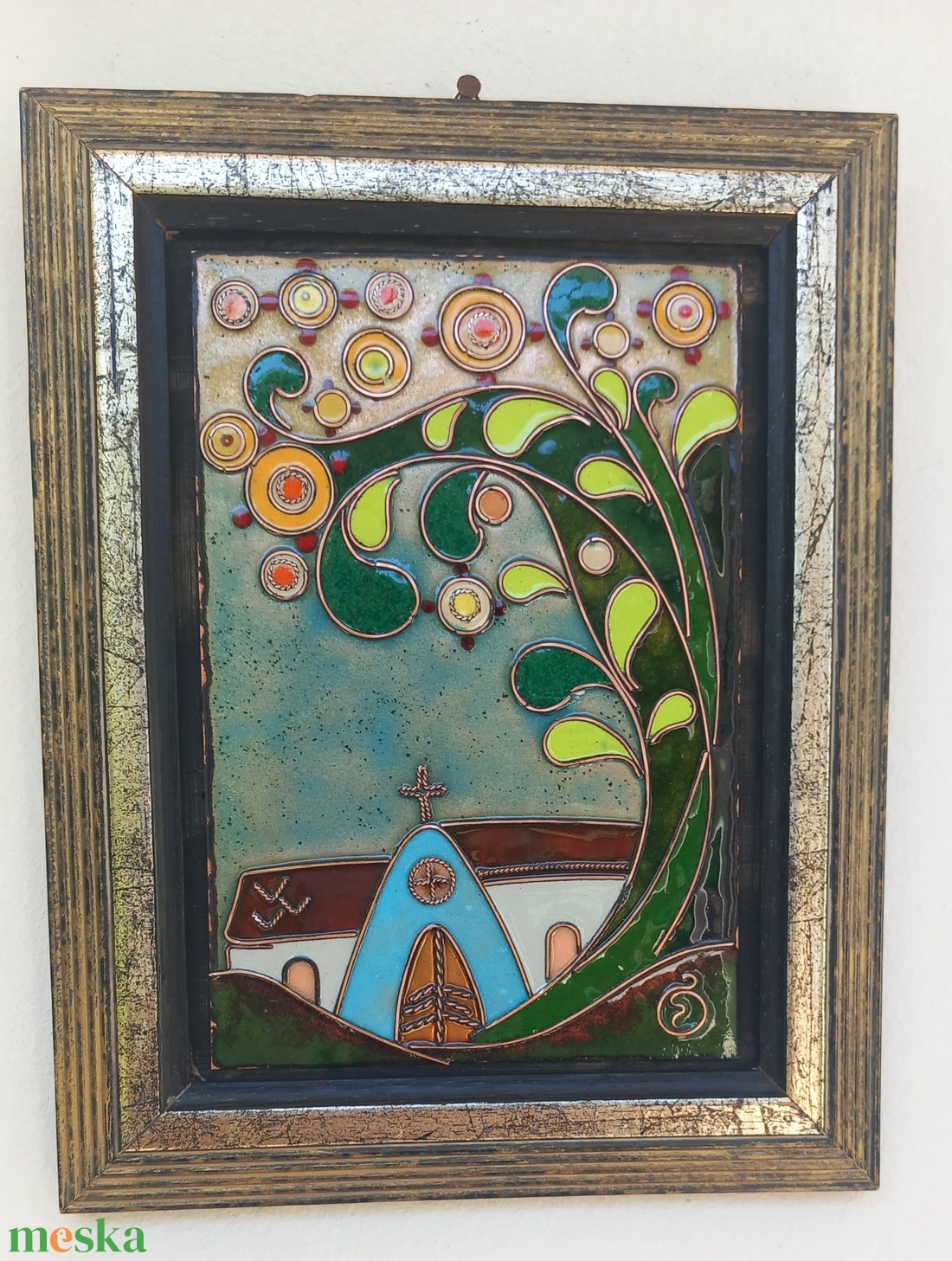 Tűzzománc kép   - otthon & életmód - dekoráció - kép & falikép - táblakép - Meska.hu