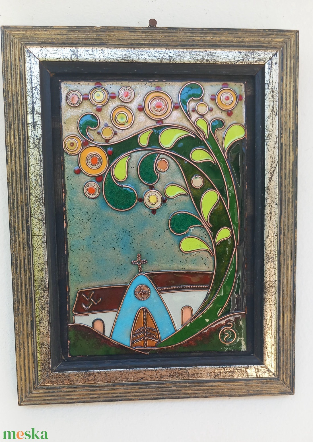 Tűzzománc kép   - otthon & életmód - dekoráció - kép & falikép - táblakép - Meska.hu