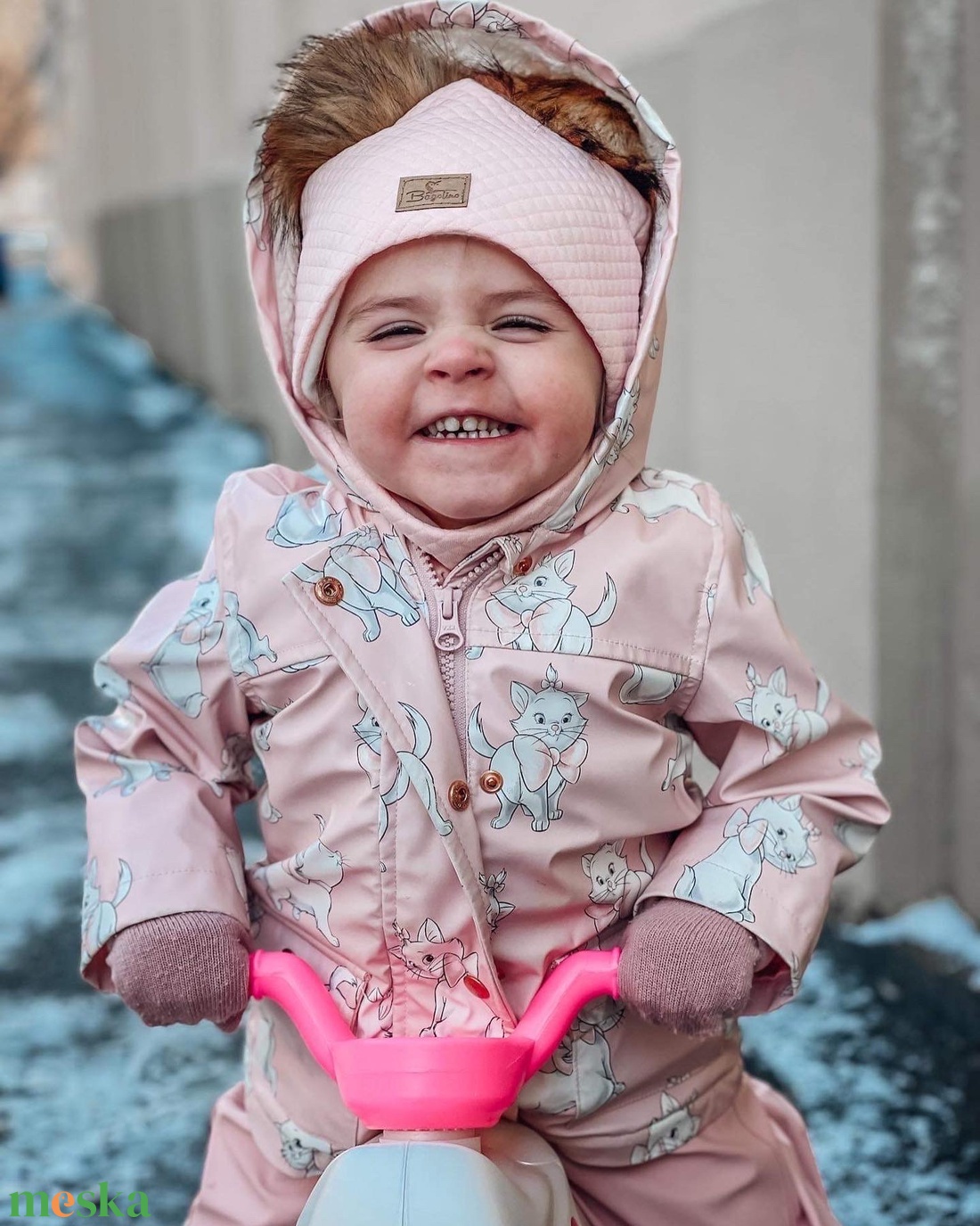 Bagolino - Téli sapka  - ruha & divat - gyerekruha - Meska.hu