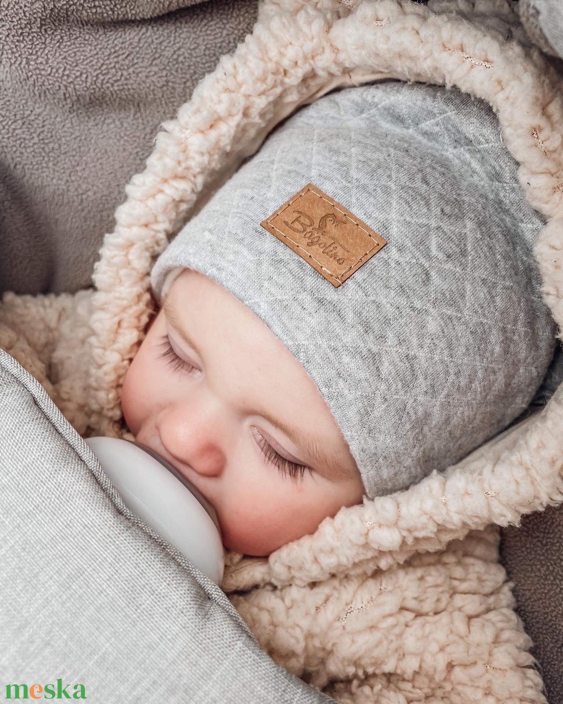 Bagolino - Téli sapka  - ruha & divat - gyerekruha - Meska.hu