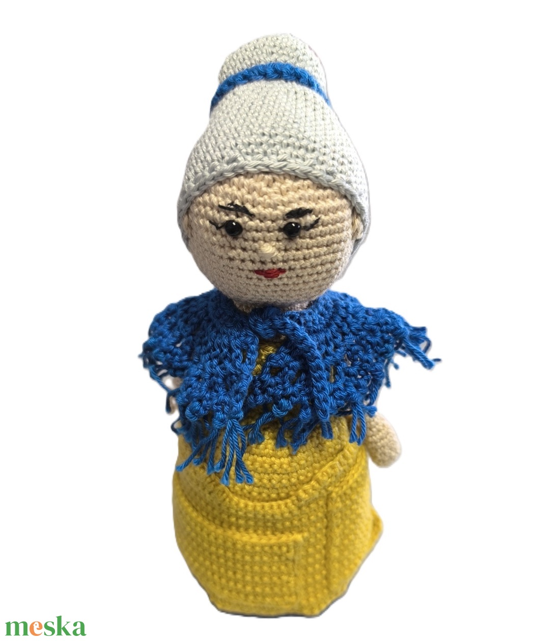 Horgolt anyóka -segítő nagyi - játék & sport - plüssállat & játékfigura - ember - Meska.hu