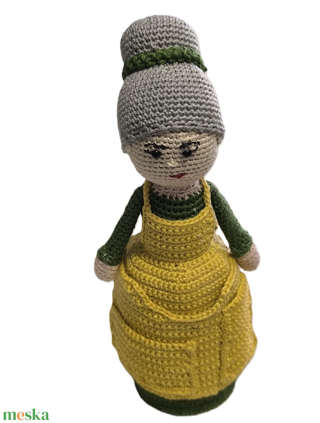 Horgolt anyóka -segítő nagyi - játék & sport - plüssállat & játékfigura - ember - Meska.hu