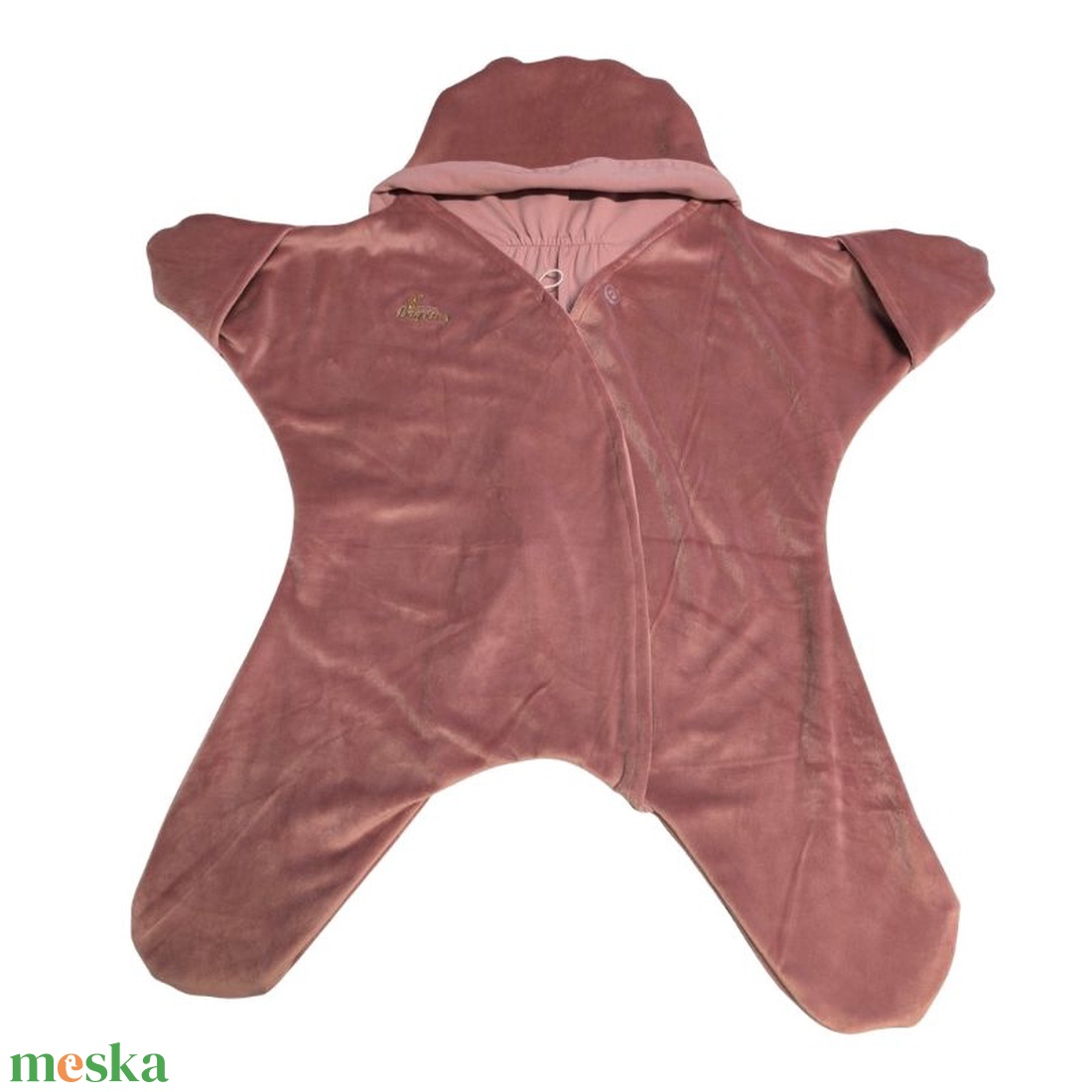 Tavaszi/őszi Babacsillag  plüss + pamut  - baba - mama - babaruházat - baba hálózsák, bundazsák - Meska.hu