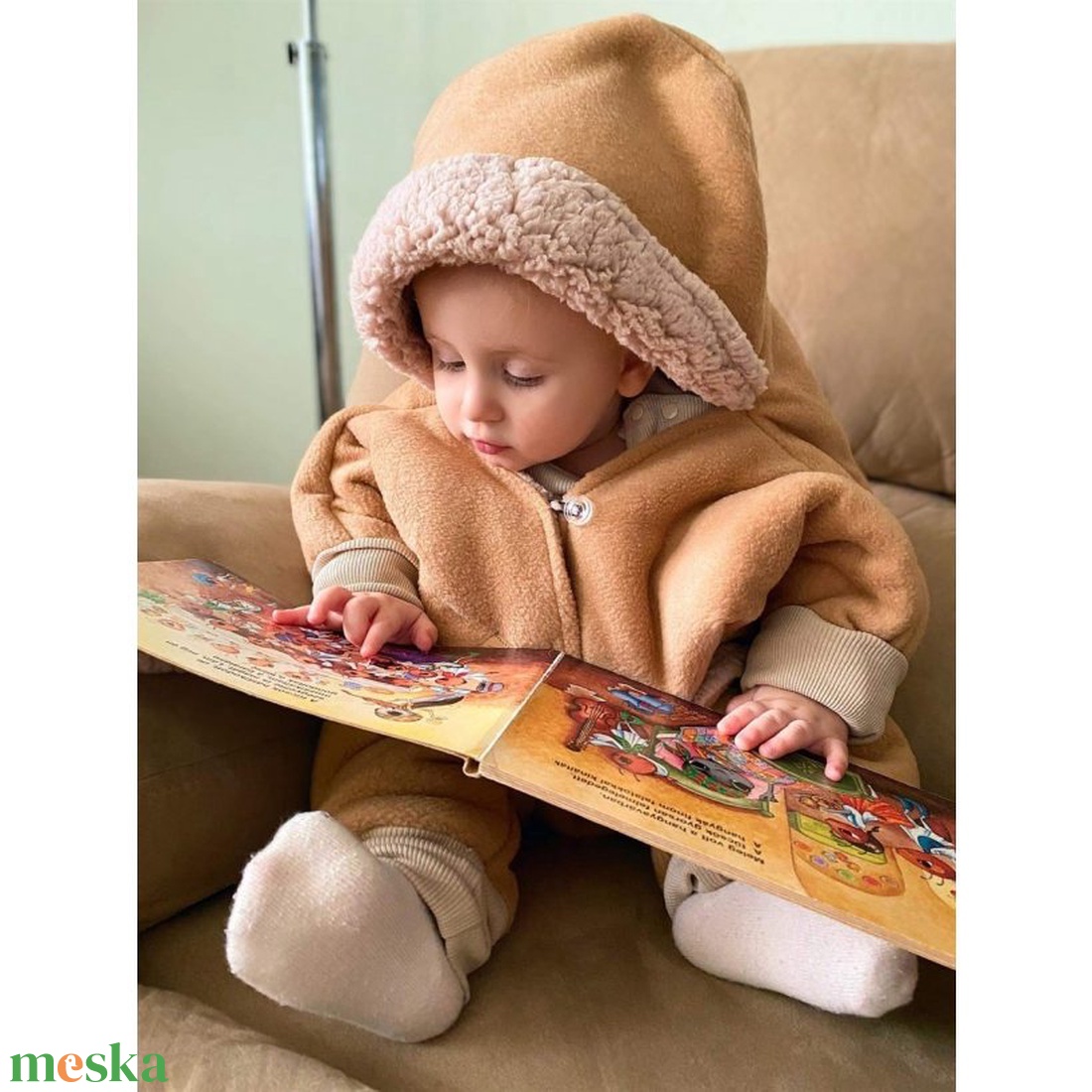 Téli Babacsillag Polár + Sherpa kombinációval - Polcsi - baba - mama - babaruházat - baba hálózsák, bundazsák - Meska.hu