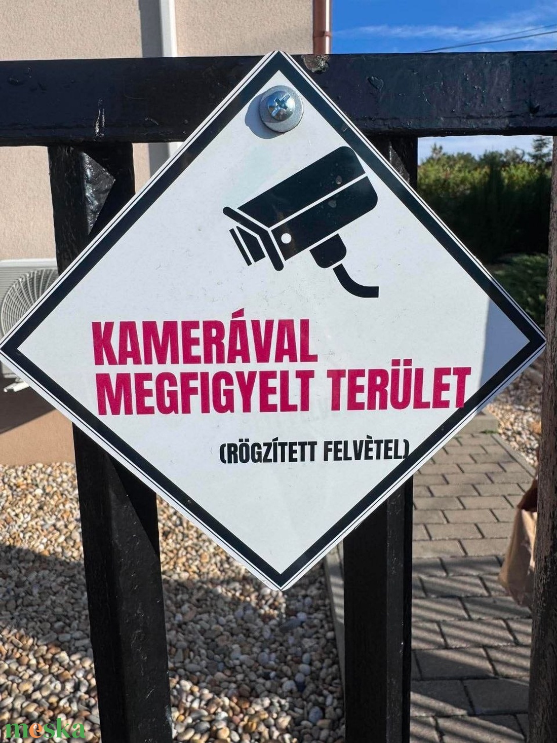 Egyedi fém felakasztható tábla � saját képpel, felirattal vagy mintával - otthon & életmód - dekoráció - ajtó- és ablak dekoráció - ajtótábla - Meska.hu