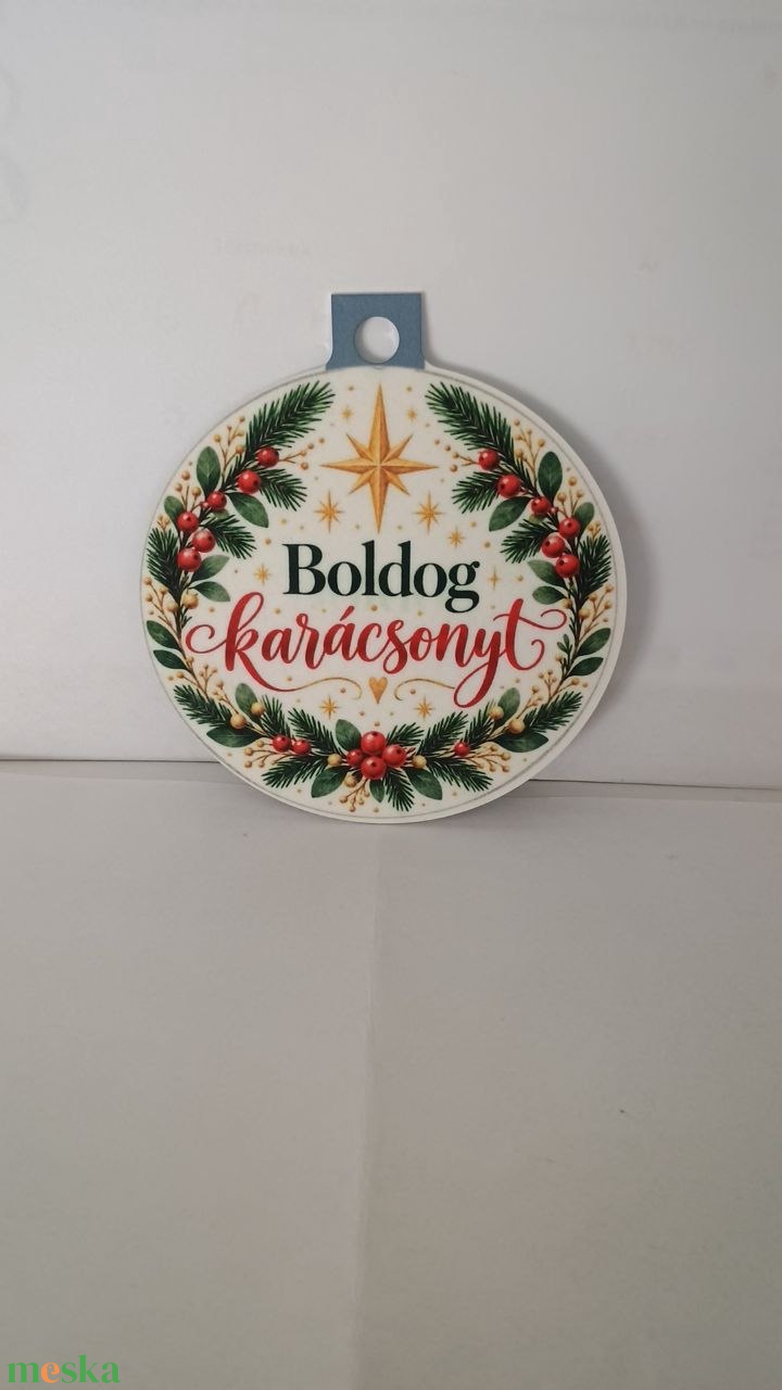 Egyedi alumínium karácsonyfadísz � saját fotóval vagy mintával � - karácsony - karácsonyi lakásdekoráció - karácsonyfadíszek - Meska.hu