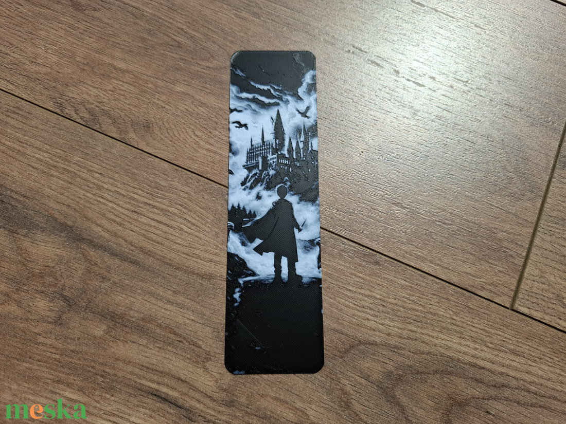 3D nyomtatott Harry Potter tematikájú könyvjelző - könyv & zene - könyvjelző - Meska.hu