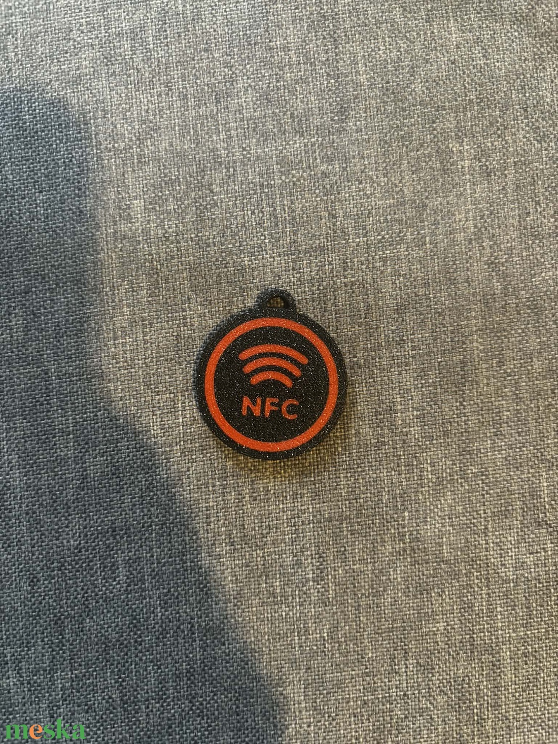NFC Chippel ellátott 3d nyomtatott kulcstartó a te elérhetőségeddel - táska & tok - kulcstartó & táskadísz - kulcstartó - Meska.hu