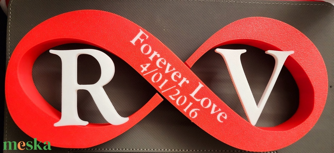 Végtelen szerelem dísz - Személyreszabottan - otthon & életmód - dekoráció - dísztárgy - Meska.hu