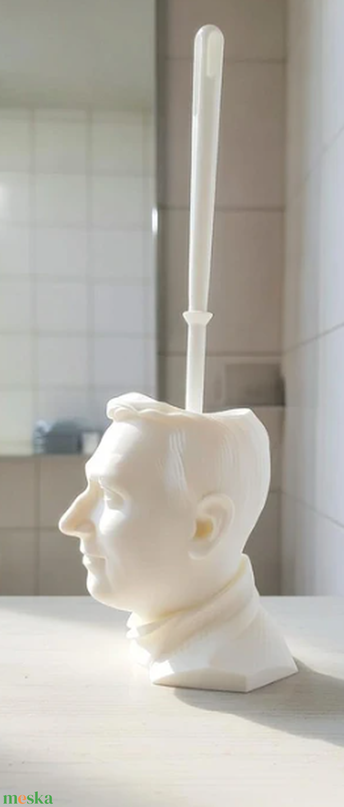 Lázár János wc kefet tartó, vagy dísz - otthon & életmód - fürdőszoba - fürdőszobai dekoráció - Meska.hu