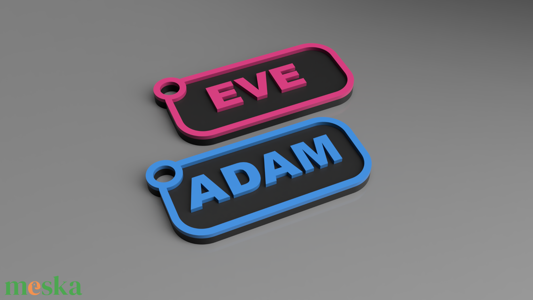 Egyedi feliratos kulcstartó � névvel vagy szöveggel - táska & tok - kulcstartó & táskadísz - kulcstartó - Meska.hu