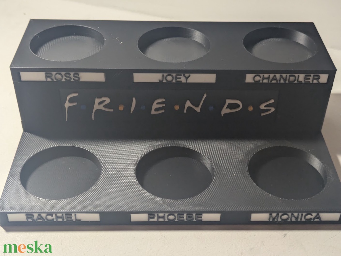  Mcdonalds Friends/Jóbarátok figuratartó állvány - otthon & életmód - dekoráció - asztal és polc dekoráció - dekorációs tál, tartó - Meska.hu