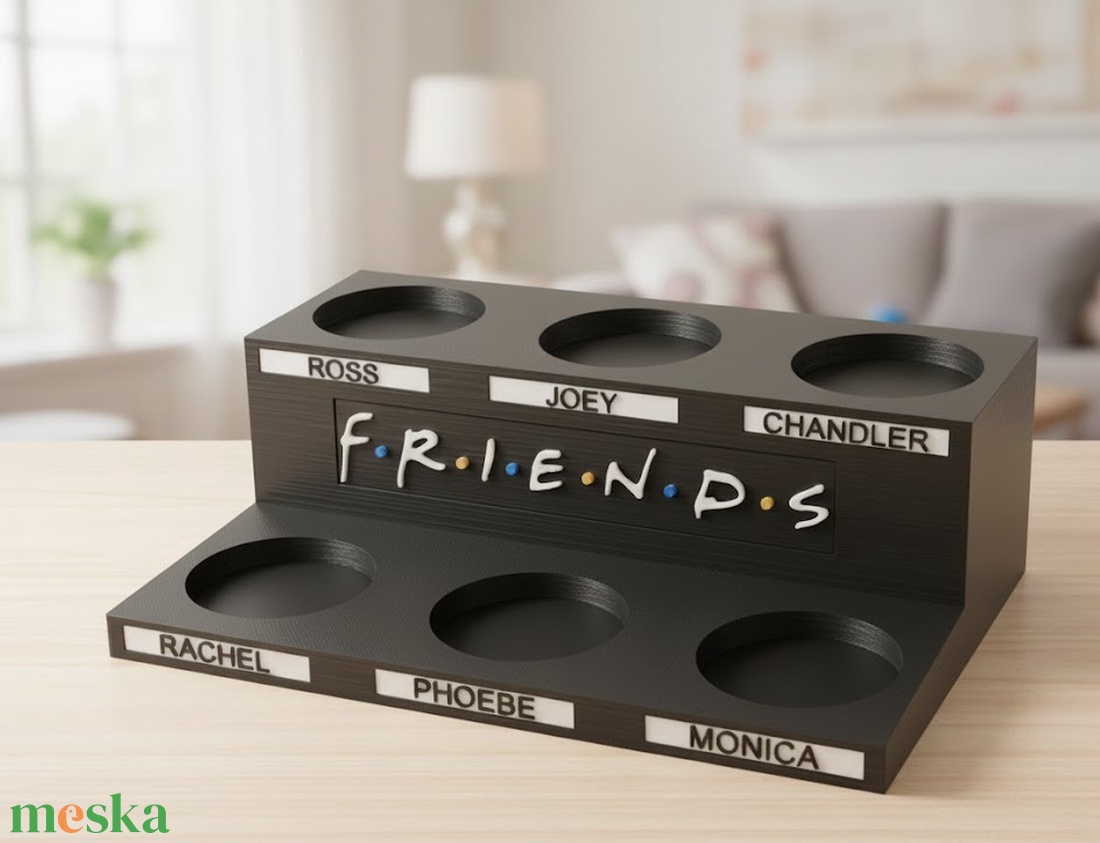  Mcdonalds Friends/Jóbarátok figuratartó állvány - otthon & életmód - dekoráció - asztal és polc dekoráció - dekorációs tál, tartó - Meska.hu