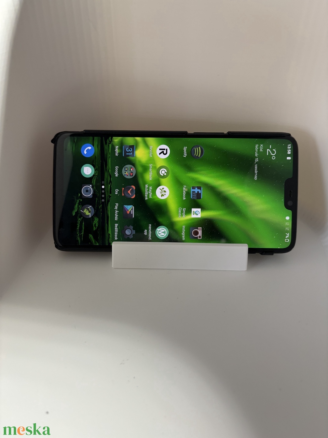 TISZA párt logós telefontartó � egyedi 3D nyomtatott asztali kiegészítő - otthon & életmód - tárolás & rendszerezés - asztali telefontartó - Meska.hu