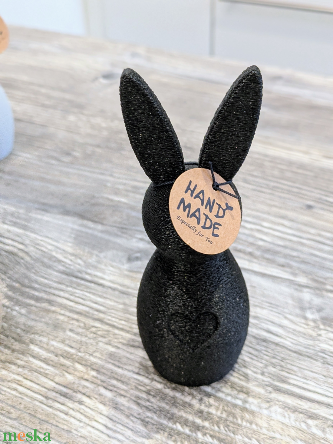 3D Nyomtatott Húsvéti modern nyuszis dekoráció - ünnepi díszek, dekorációk - húsvéti díszek és dekorációk - húsvéti asztaldíszek - Meska.hu