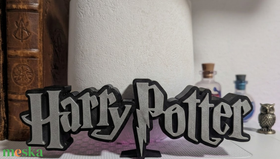 Harry Potter logó dísz - otthon & életmód - dekoráció - asztal és polc dekoráció - asztaldísz - Meska.hu