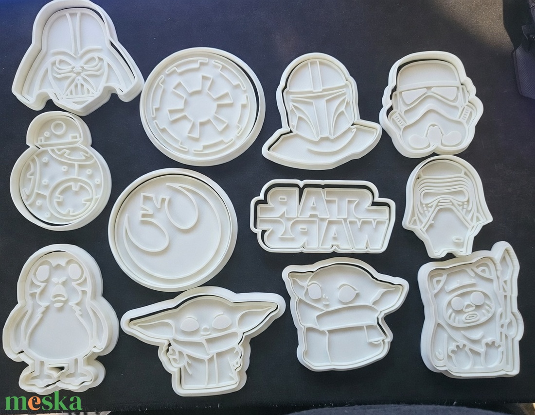 Star Wars sütikiszúró  giga csomag - otthon & életmód - konyhafelszerelés, tálalás - sütés, főzés - sütikiszúró - Meska.hu