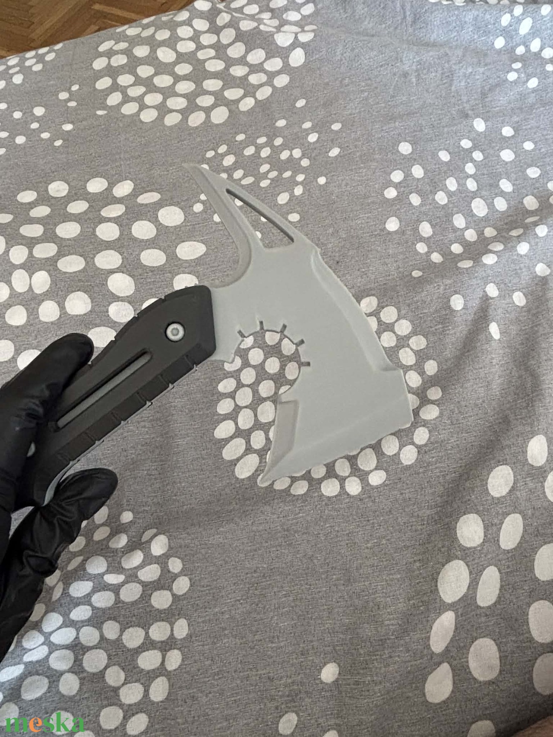 Leon's Battle Axe - Resident Evil 9: Requiem 3D nyomtatott cosplay kiegészítő - ruha & divat - jelmez & álarc - jelmez - Meska.hu