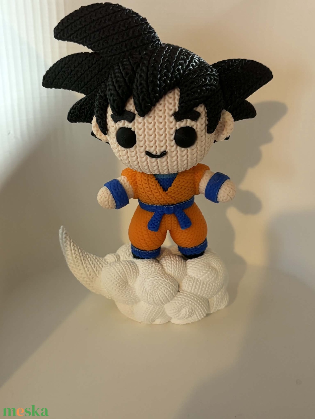 Goku 3D figura - Horgolt hatású Dragon Ball dekoráció - játék & sport - plüssállat & játékfigura - más figura - Meska.hu