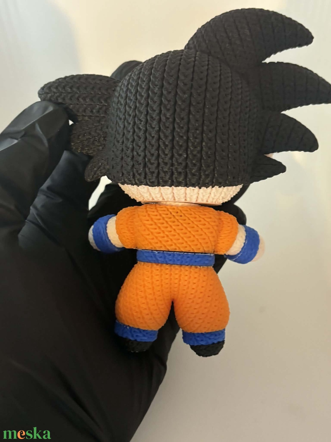 Goku 3D figura - Horgolt hatású Dragon Ball dekoráció - játék & sport - plüssállat & játékfigura - más figura - Meska.hu